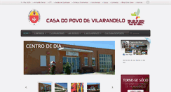 Desktop Screenshot of casapovovilarandelo.com